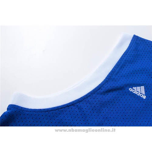 Maglia Toronto Raptors Kyle Lowry NO 7 Throwback Blu